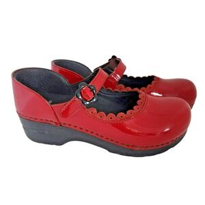 Dansko Off The Beaten Path Saddlery Clog Shoes Size 33‎